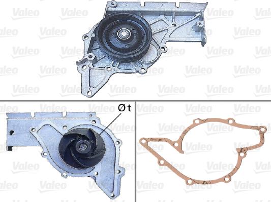 Valeo 506781 - Ūdenssūknis ps1.lv