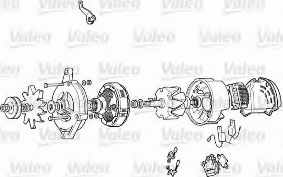 Valeo 513002A - Ģeneratora sprieguma regulators ps1.lv