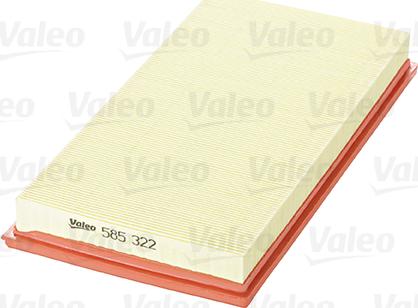 Valeo 585322 - Gaisa filtrs ps1.lv