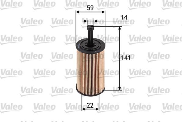 Valeo 586509 - Eļļas filtrs ps1.lv