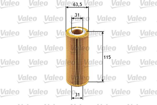 Valeo 586511 - Eļļas filtrs ps1.lv