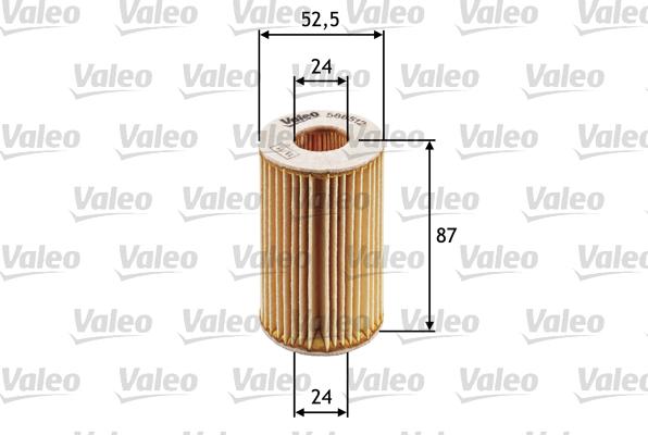 Valeo 586512 - Eļļas filtrs ps1.lv