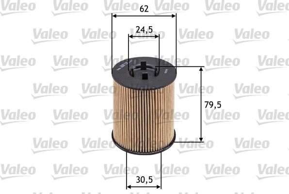 Valeo 586539 - Eļļas filtrs ps1.lv