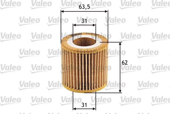 Valeo 586536 - Eļļas filtrs ps1.lv