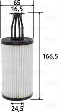 Valeo 586621 - Eļļas filtrs ps1.lv