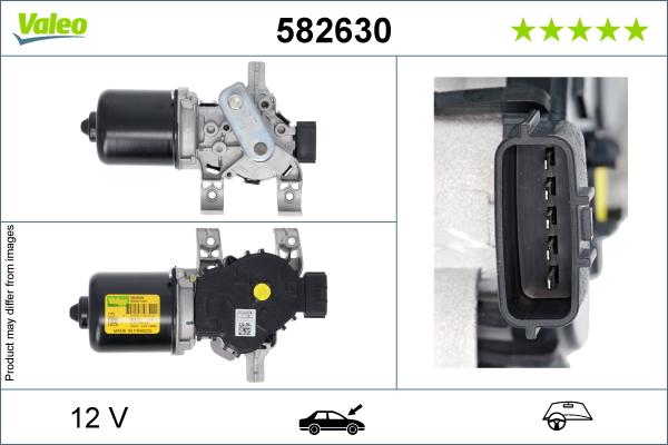 Valeo 582630 - Stikla tīrītāju motors ps1.lv