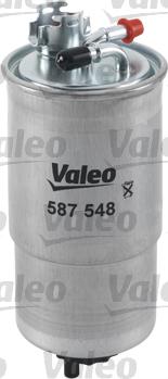 Valeo 587548 - Degvielas filtrs ps1.lv