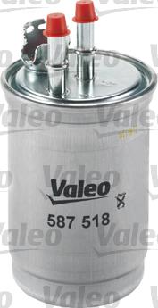 Valeo 587518 - Degvielas filtrs ps1.lv