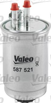 Valeo 587521 - Degvielas filtrs ps1.lv