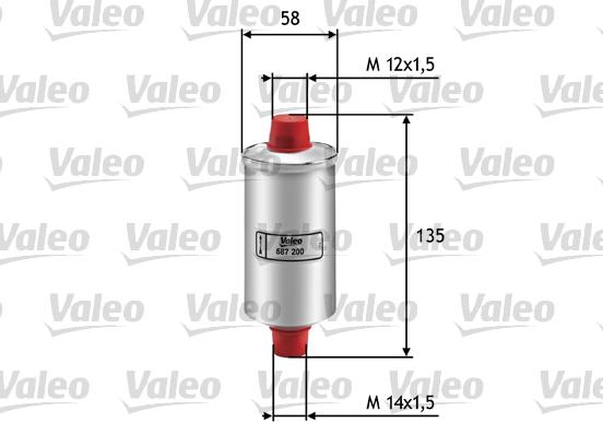 Valeo 587200 - Eļļas filtrs ps1.lv