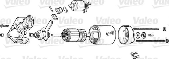 Valeo 534029A - Starteris ps1.lv