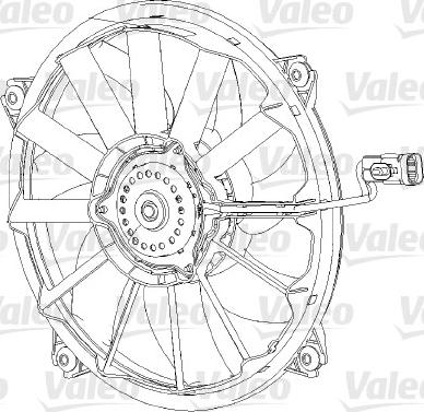 Valeo 696091 - Ventilators, Motora dzesēšanas sistēma ps1.lv