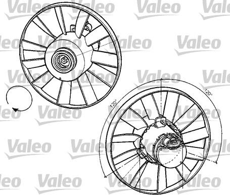 Valeo 696059 - Ventilators, Motora dzesēšanas sistēma ps1.lv