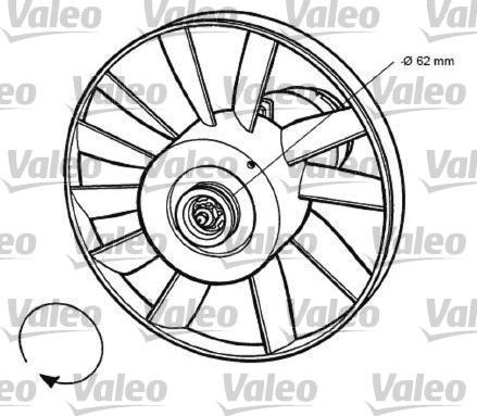 Valeo 696032 - Ventilators, Motora dzesēšanas sistēma ps1.lv