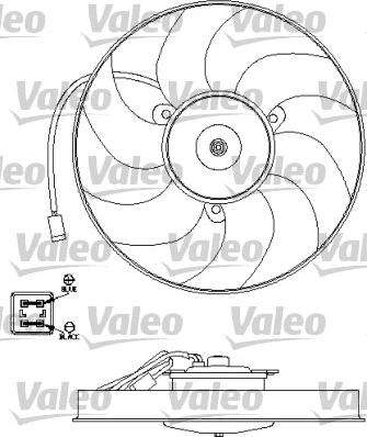 Valeo 696191 - Ventilators, Motora dzesēšanas sistēma ps1.lv