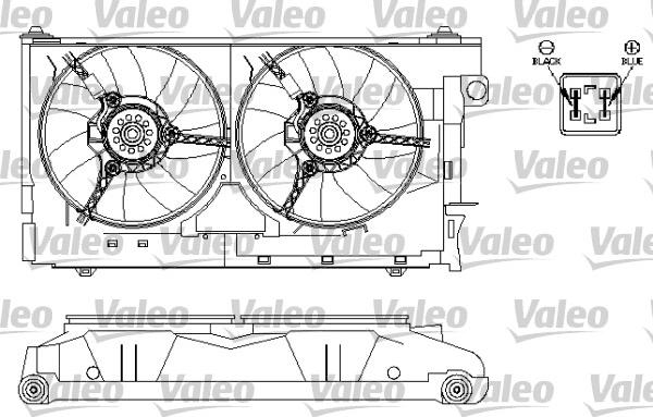 Valeo 696212 - Ventilators, Motora dzesēšanas sistēma ps1.lv