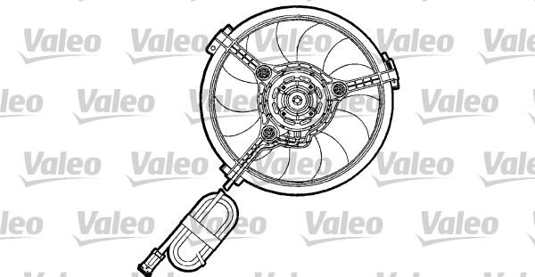 Valeo 698155 - Ventilators, Motora dzesēšanas sistēma ps1.lv