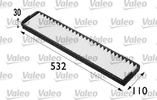 Valeo 698168 - Filtrs, Salona telpas gaiss ps1.lv