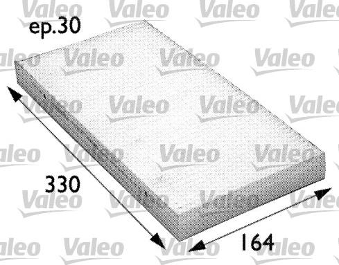 Valeo 698726 - Filtrs, Salona telpas gaiss ps1.lv