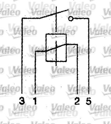 Valeo 643608 - Relejs, Darba strāva ps1.lv