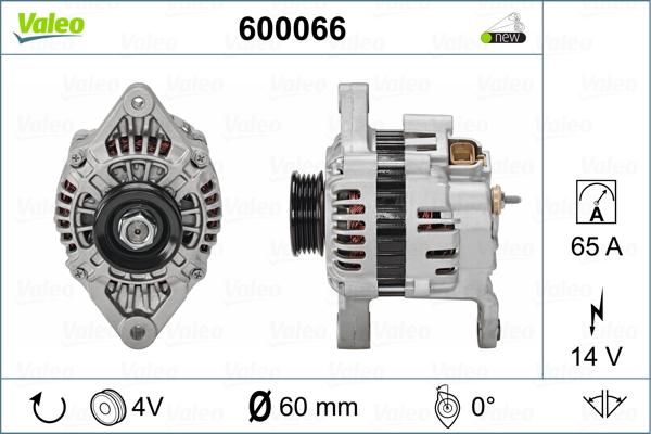 Valeo 600066 - Ģenerators ps1.lv