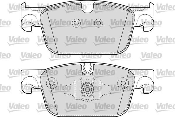 Valeo 601698 - Bremžu uzliku kompl., Disku bremzes ps1.lv