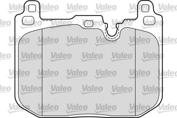 Valeo 601679 - Bremžu uzliku kompl., Disku bremzes ps1.lv