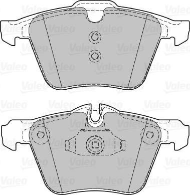 Valeo 601376 - Bremžu uzliku kompl., Disku bremzes ps1.lv