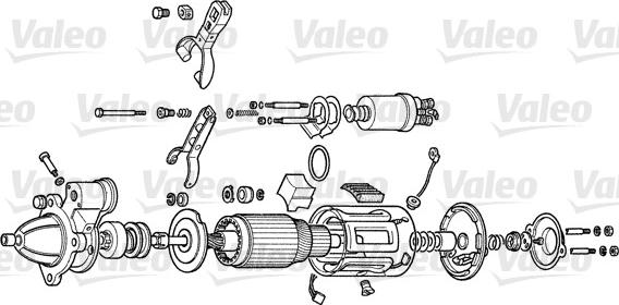 Valeo 6215A - Starteris ps1.lv