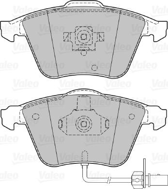 Valeo 670779 - Bremžu uzliku kompl., Disku bremzes ps1.lv