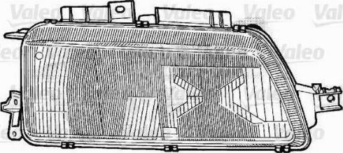 VALEO 086696 - Izkliedētājs, Pamatlukturis ps1.lv