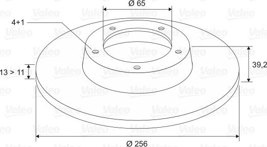 Valeo 186251 - Bremžu diski ps1.lv