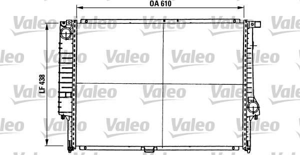 Valeo 819416 - Radiators, Motora dzesēšanas sistēma ps1.lv