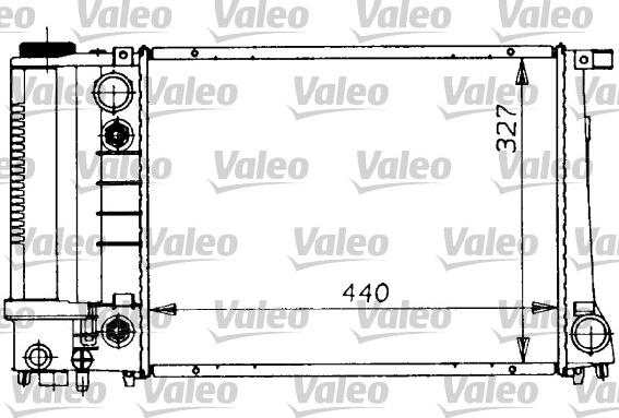 Valeo 819411 - Radiators, Motora dzesēšanas sistēma ps1.lv