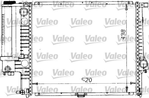 Valeo 819412 - Radiators, Motora dzesēšanas sistēma ps1.lv