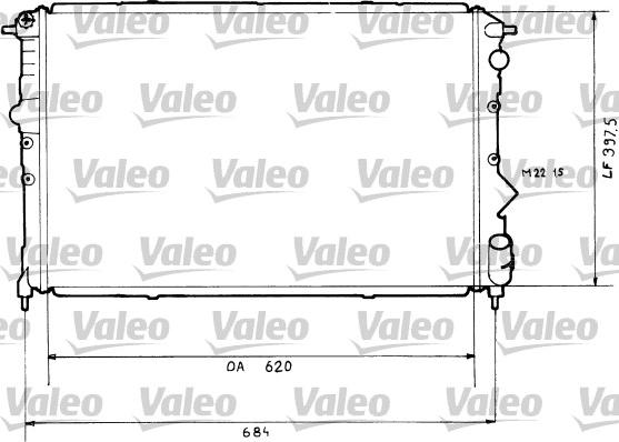 Valeo 819431 - Radiators, Motora dzesēšanas sistēma ps1.lv