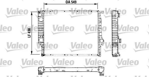 Valeo 819422 - Radiators, Motora dzesēšanas sistēma ps1.lv