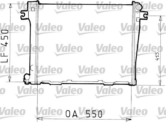 Valeo 819394 - Radiators, Motora dzesēšanas sistēma ps1.lv