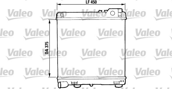 Valeo 819369 - Radiators, Motora dzesēšanas sistēma ps1.lv