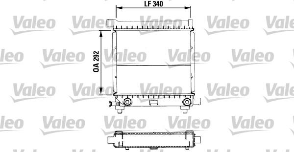 Valeo 819368 - Radiators, Motora dzesēšanas sistēma ps1.lv