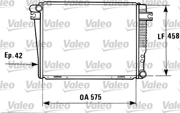 Valeo 819371 - Radiators, Motora dzesēšanas sistēma ps1.lv