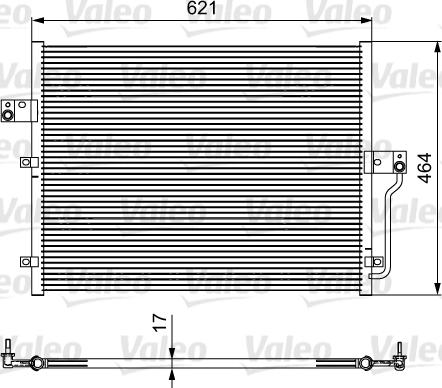 Valeo 814441 - Kondensators, Gaisa kond. sistēma ps1.lv