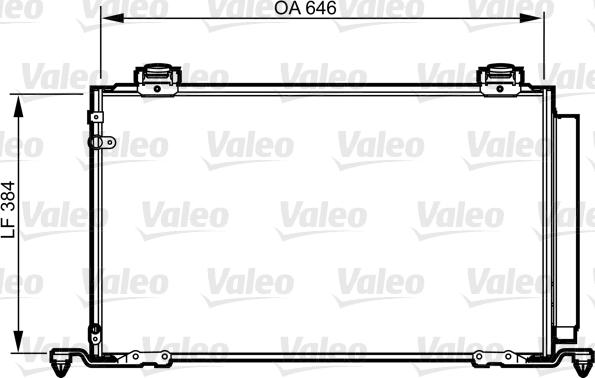 Valeo 814209 - Kondensators, Gaisa kond. sistēma ps1.lv