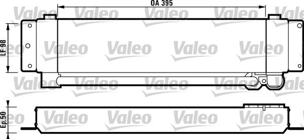 Valeo 816963 - Eļļas radiators, Motoreļļa ps1.lv