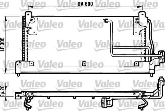 Valeo 816902 - Kondensators, Gaisa kond. sistēma ps1.lv