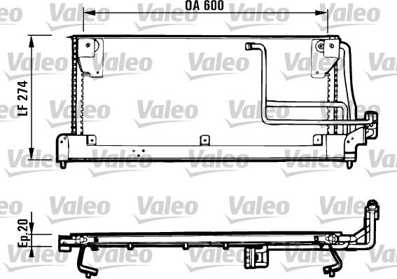 Valeo 816924 - Kondensators, Gaisa kond. sistēma ps1.lv