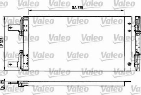 Valeo 816683 - Kondensators, Gaisa kond. sistēma ps1.lv