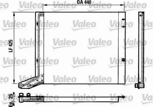 Valeo 816679 - Kondensators, Gaisa kond. sistēma ps1.lv