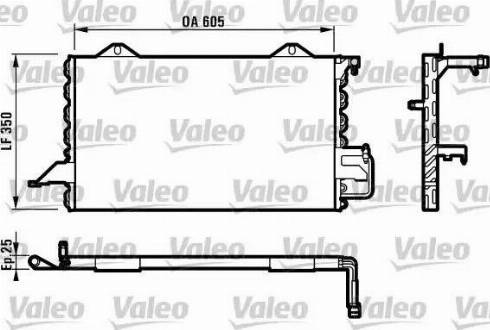 Valeo 816893 - Kondensators, Gaisa kond. sistēma ps1.lv