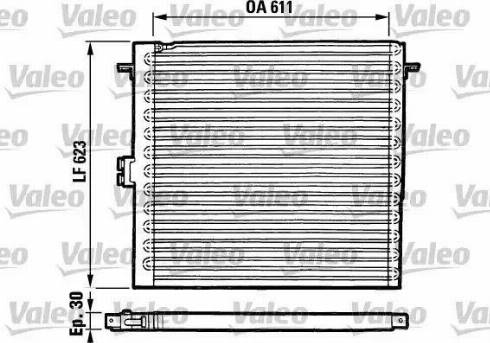 Valeo 816885 - Kondensators, Gaisa kond. sistēma ps1.lv